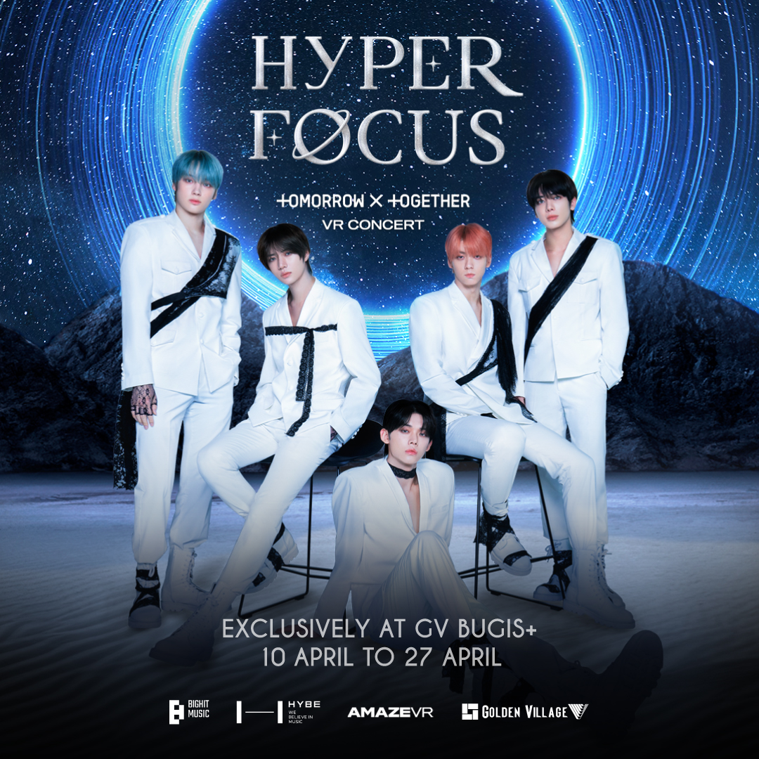 TXT VRコンサート ヒュニンカイ スペシャル HYPERFOCUS : TOMORROW X TOGETHER VR CONCERT – KBeats Singapore
