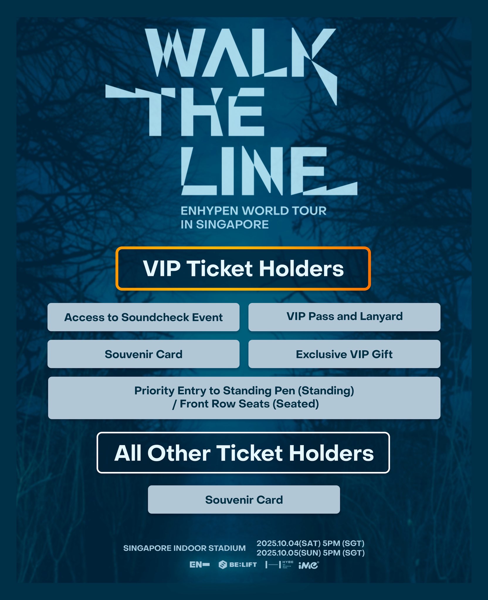 ENHYPEN WORLD TOUR 'WALK THE LINE' IN SINGAPORE – KBeats Singapore